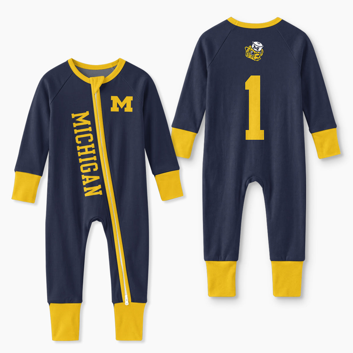 Michigan Wolverines Football!! Inspired Bamboo Convertible Zippy