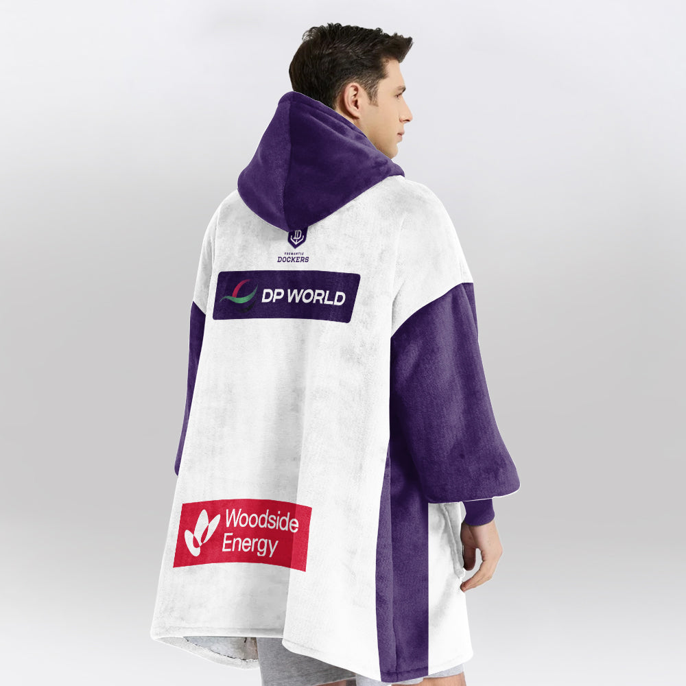 Fremantle Dockers Unisex  Blanket Hoodie