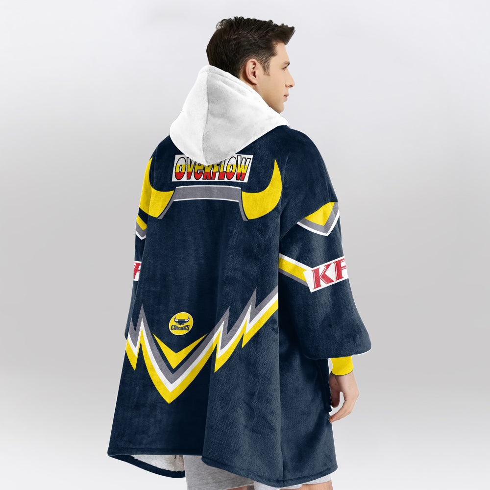 North Queensland 2000 Away Retro Blanket Hoodie