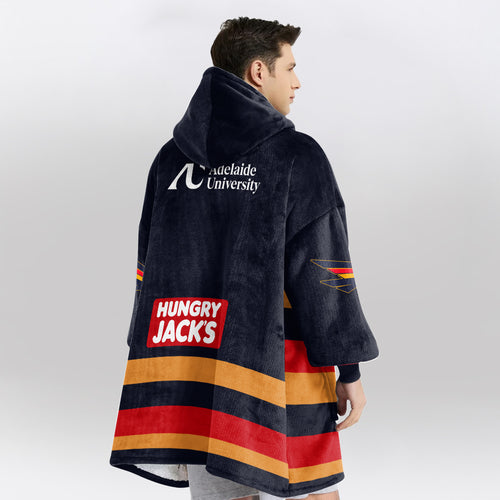 Adelaide Football 2026 Home Blanket Hoodie