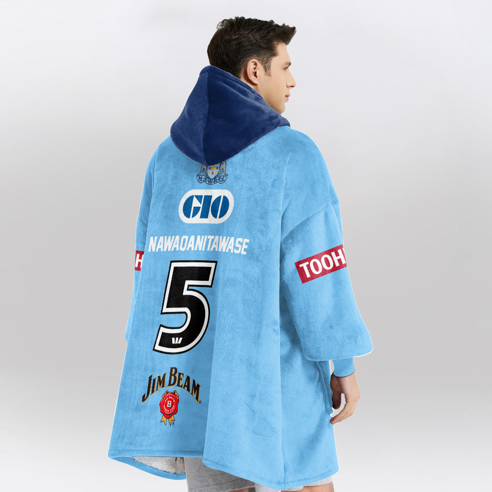 NSW Blues Marky Mark Blanket Hoodie