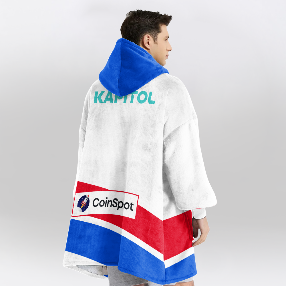 Western Bulldogs Unisex Blanket Hoodie