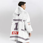 Manly Warringah Unisex Blanket Hoodie