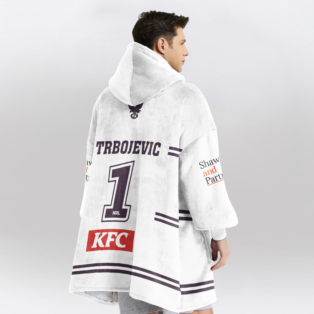Manly Warringah Unisex Blanket Hoodie