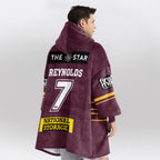 Brisbane Adam Reynolds 7 Blanket Hoodie