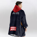 Adelaide Football 2026 Gather Round Blanket Hoodie