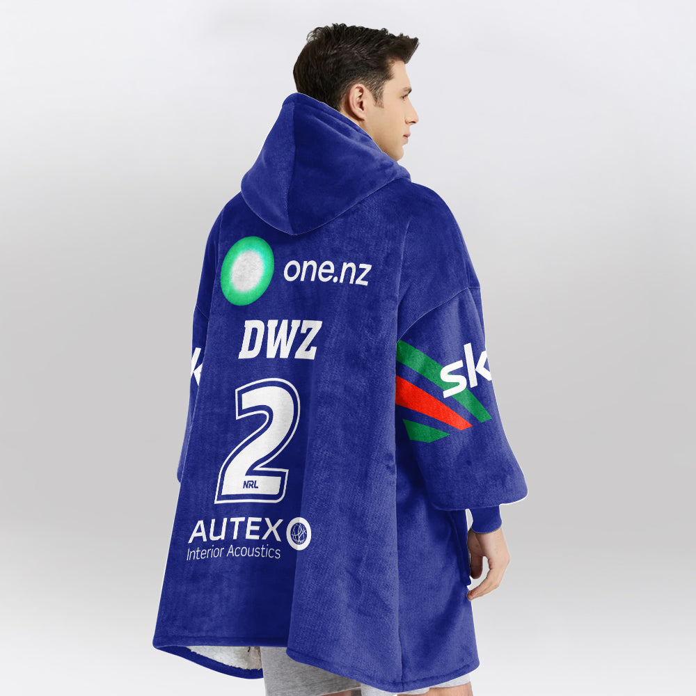New Zealand 2026 Home DWZ 2 Unisex Blanket Hoodie