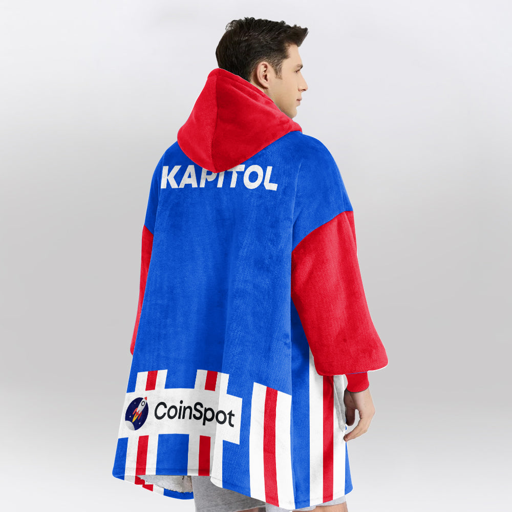 Western Bulldogs Unisex Blanket Hoodie