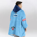 NSW Blues Rugby Blanket Hoodie