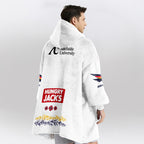 Adelaide Football 2026 White Blanket Hoodie