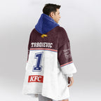 Manly Warringah Unisex Blanket Hoodie