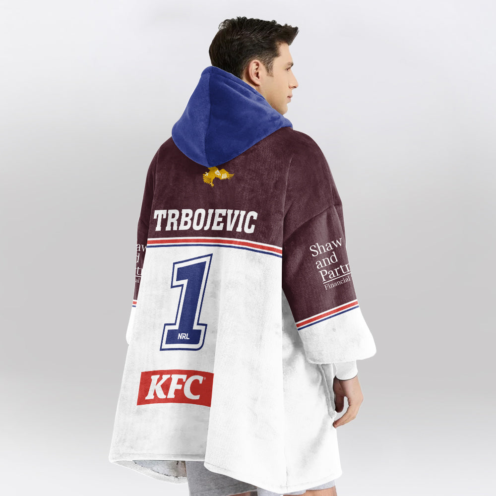 Manly Warringah Unisex Blanket Hoodie