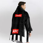 Collingwood Football Blanket Hoodie