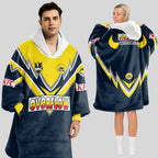 North Queensland 2000 Away Retro Blanket Hoodie
