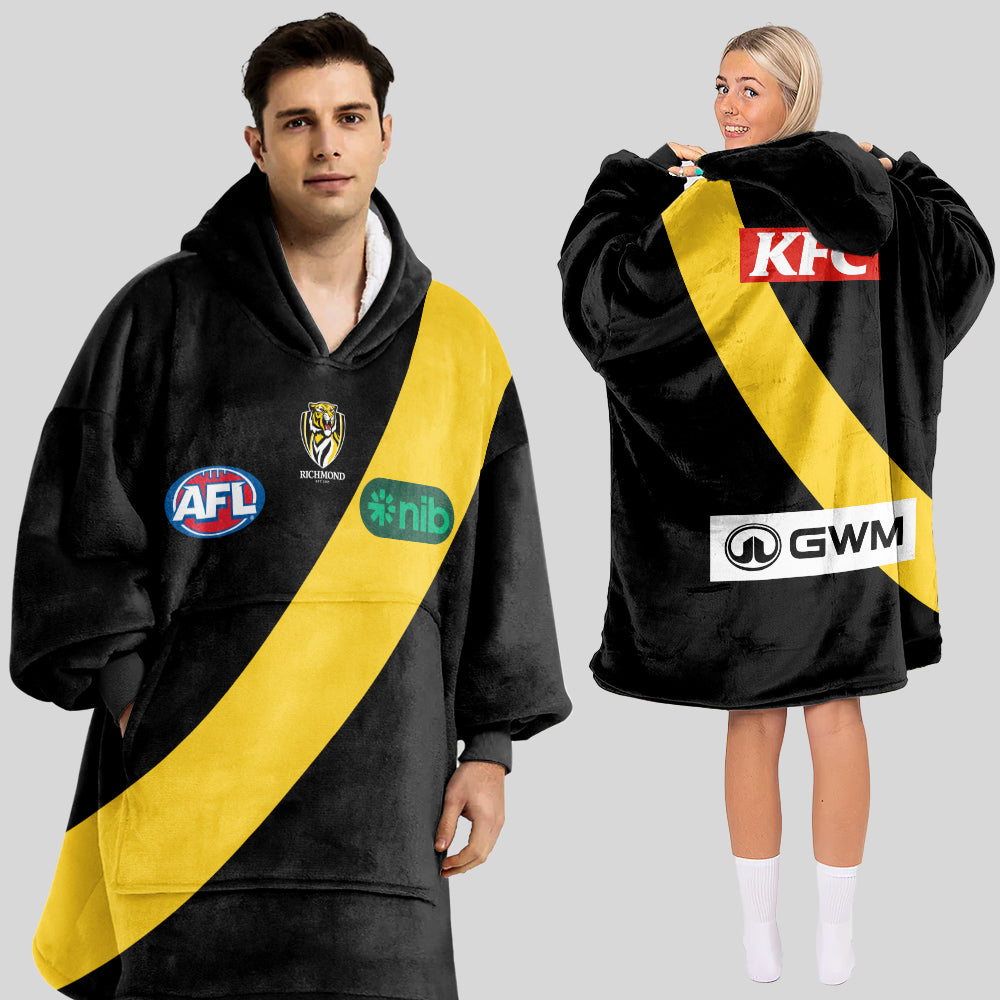 Richmond Tigers Blanket Hoodie
