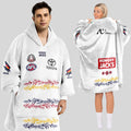 Adelaide Football 2026 White Blanket Hoodie