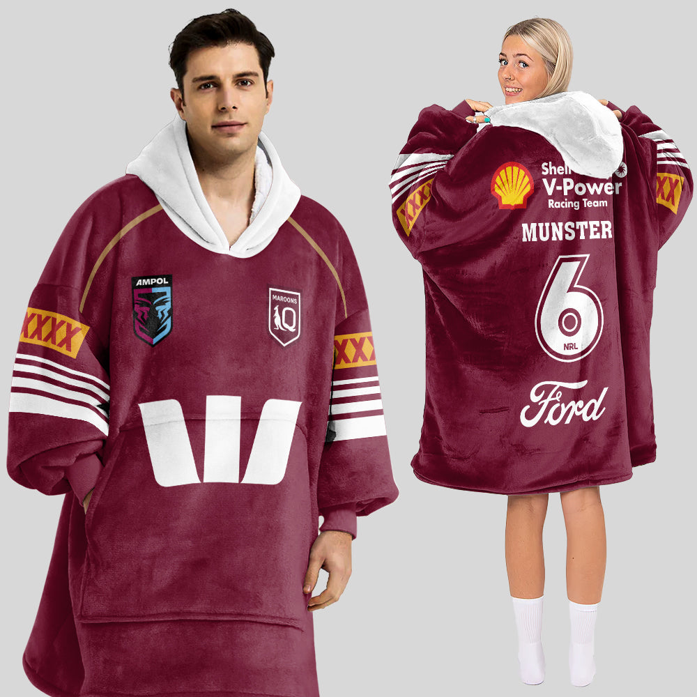 Queensland Rugby 2026 Blanket Hoodie