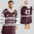 Manly Warringah Unisex Blanket Hoodie