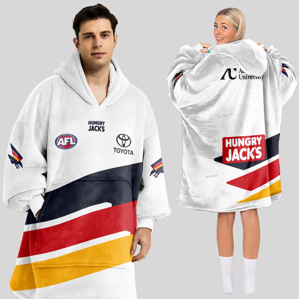 Adelaide Football 2026 Away Blanket Hoodie