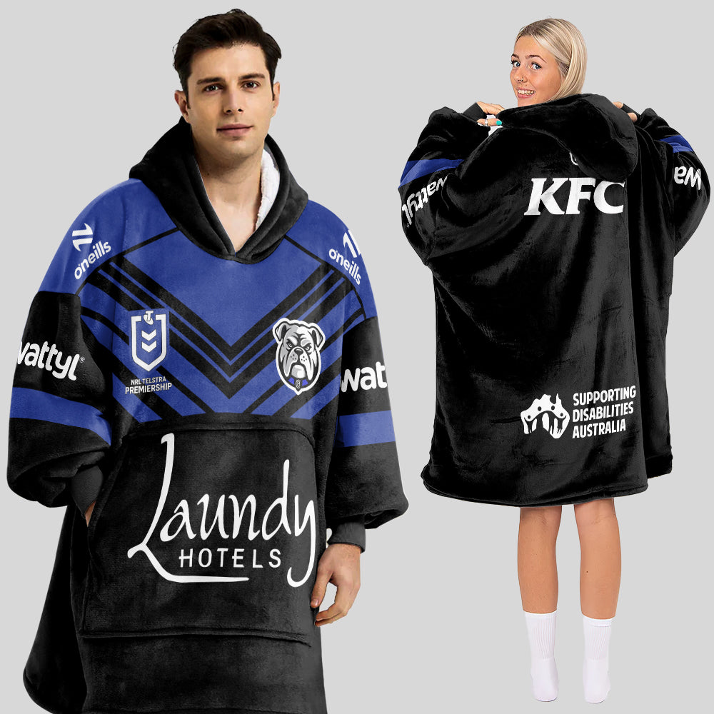 Bulldogs 2026 Blanket Hoodie