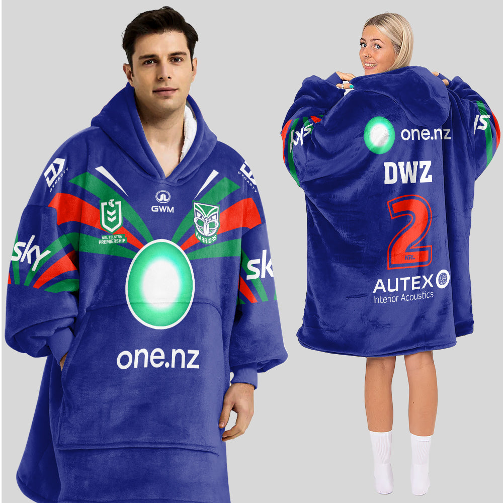 New Zealand 2026 Home DWZ 2 Unisex Blanket Hoodie