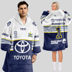 North Queensland Drinkwater 1 Away Blanket Hoodie