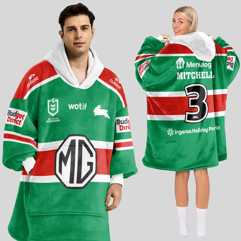 South Sydney Unisex Home Blanket Hoodie