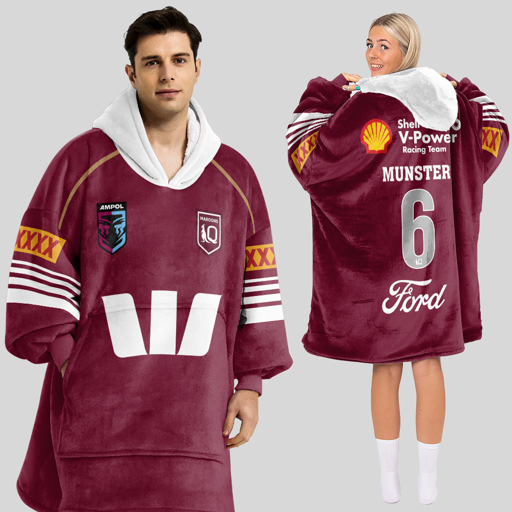Queensland Rugby 2026 Blanket Hoodie