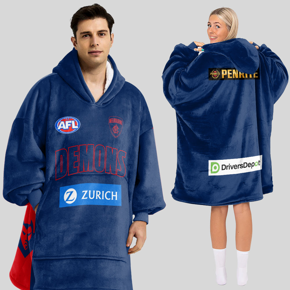 Melbourne Unisex Blanket Hoodie