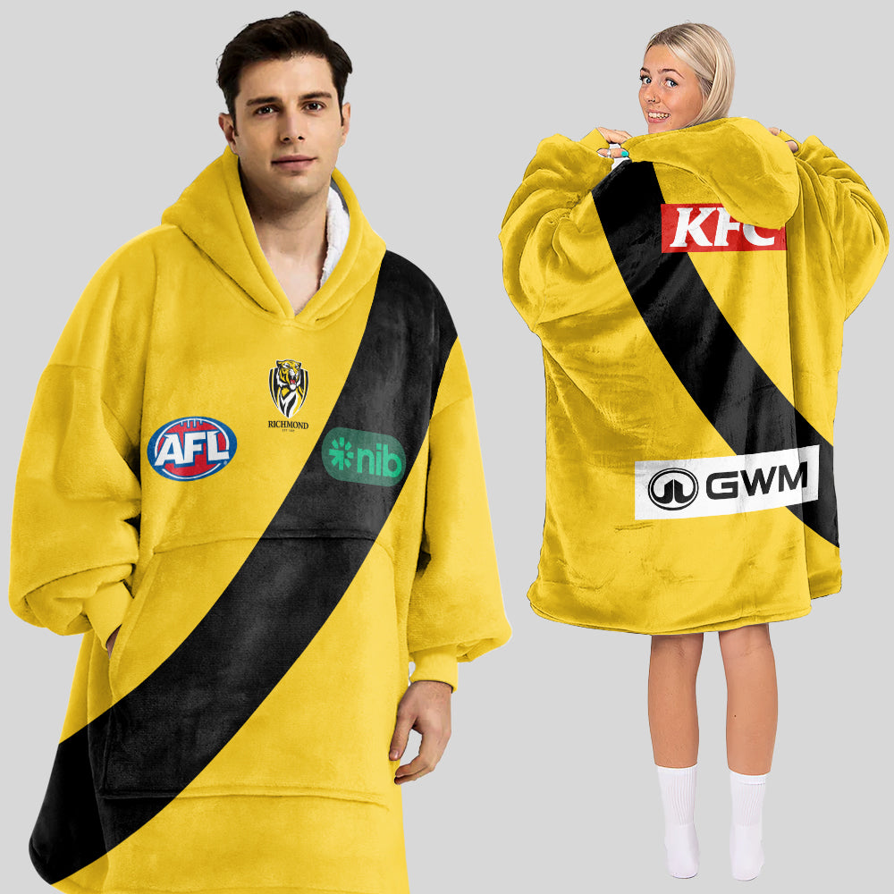 Richmond Tigers Blanket Hoodie