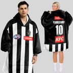 Collingwood Football 10 Pendlebury  Blanket Hoodie