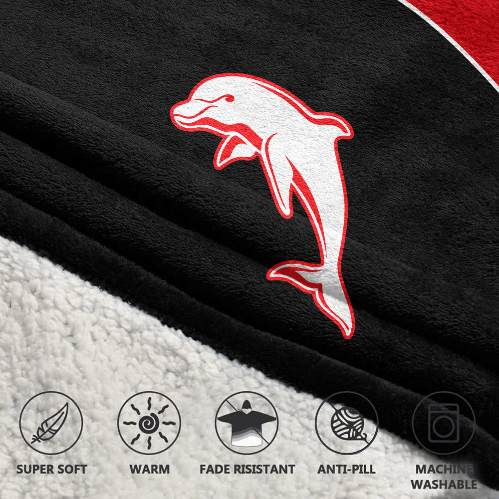 Dolphins Unisex Blanket Hoodie
