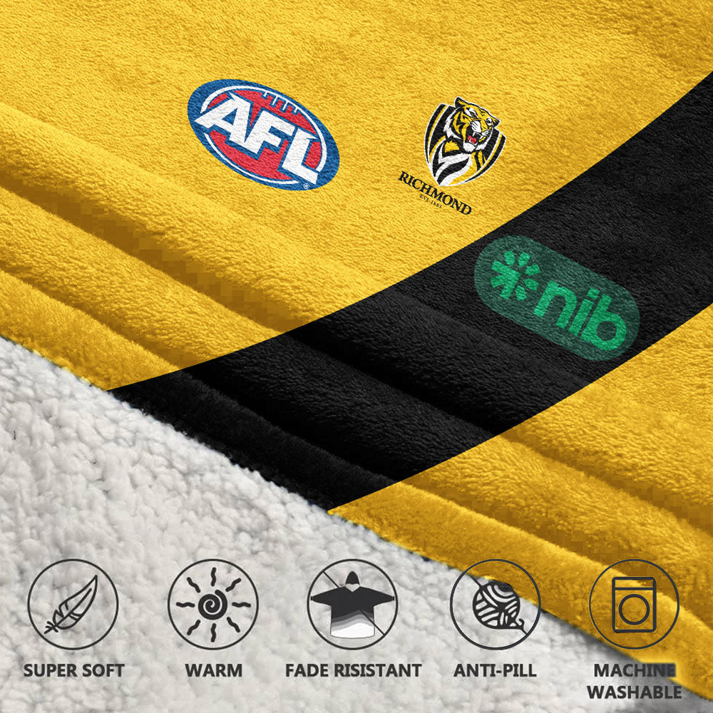Richmond Tigers Blanket Hoodie
