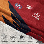 Adelaide Football 2026 Gather Round Blanket Hoodie