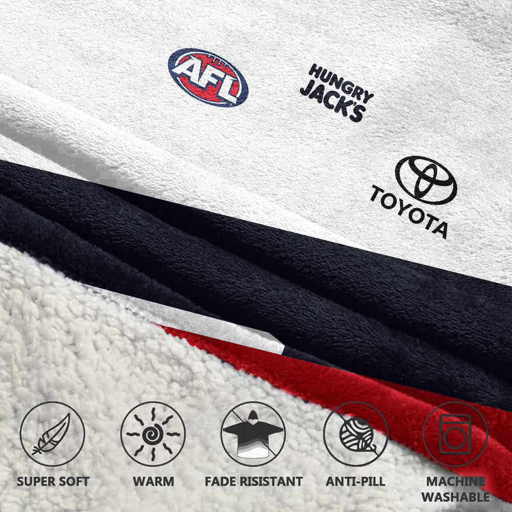 Adelaide Football 2026 Away Blanket Hoodie