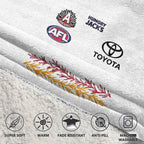 Adelaide Football 2026 White Cook 15 Blanket Hoodie