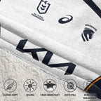 Brisbane Unisex White Blanket Hoodie