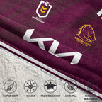 Brisbane Rugby Old School Blanket Hoodie