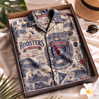 Sydney Roosters Hawaiian Shirt – Retro Inspired Shirt