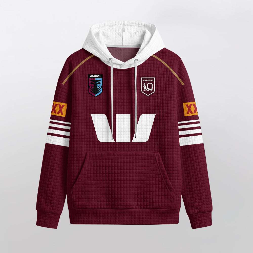 Queensland Rugby 2026 Waffle Hoodie