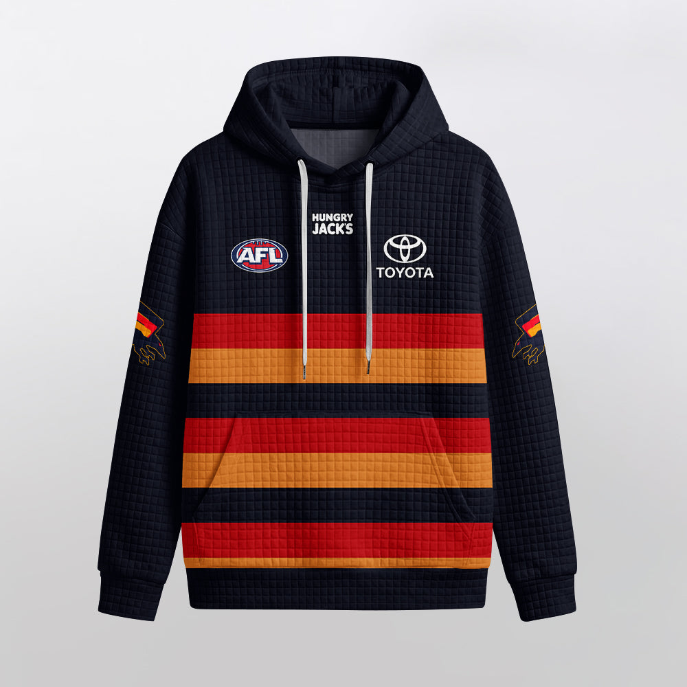 Adelaide Football 2026 Home Waffle Hoodie