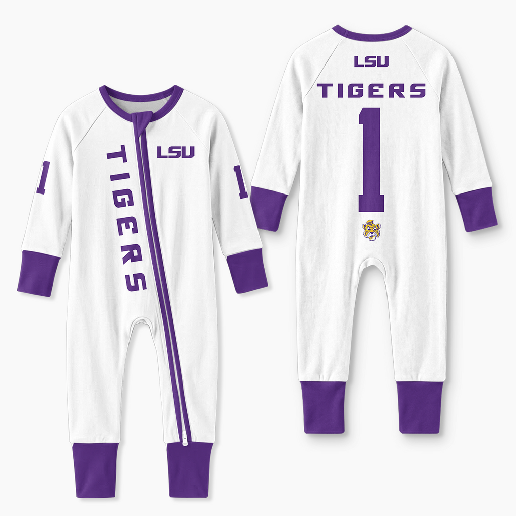 L.S.U.T Football! Inspired Bamboo Convertible Zippy For Kid