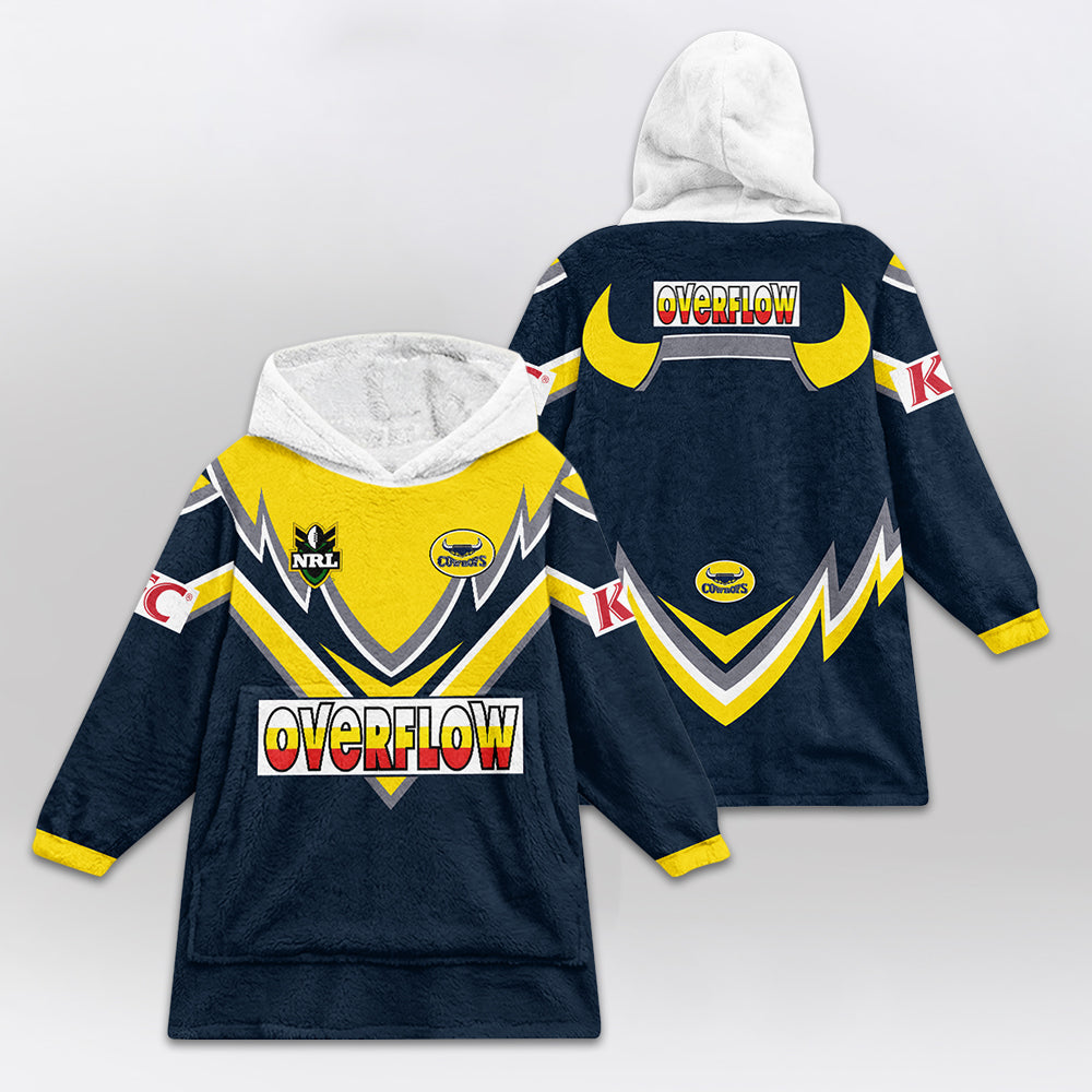North Queensland 2000 Away Retro Blanket Hoodie
