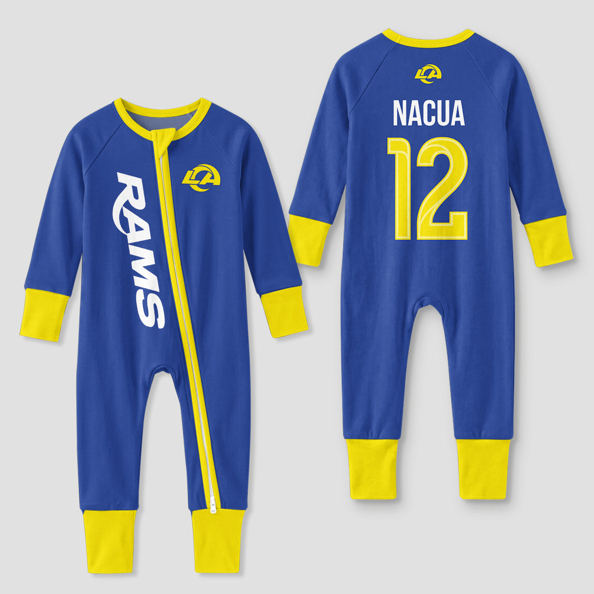 LA Rams Football!! Inspired Bamboo Convertible Zippy
