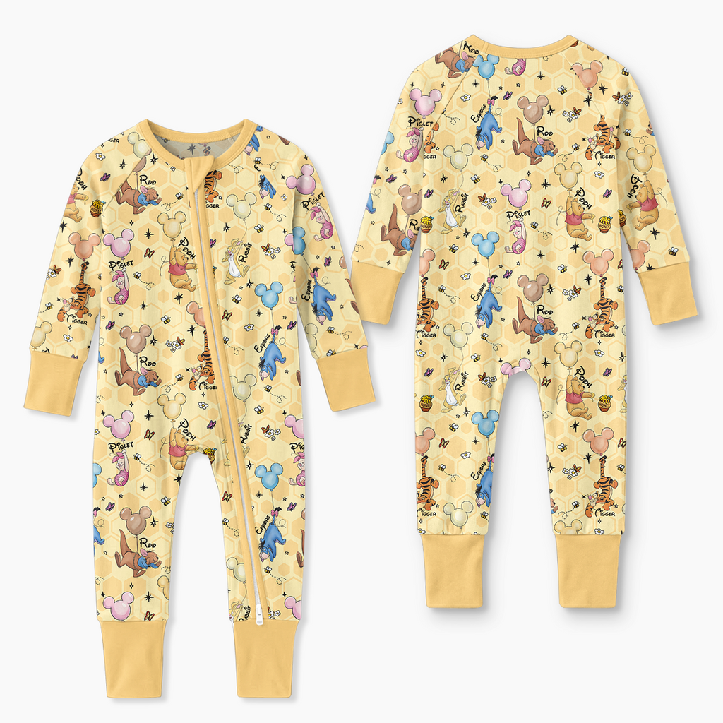 Baloons Bear and Friends Bamboo Convertible Zippy