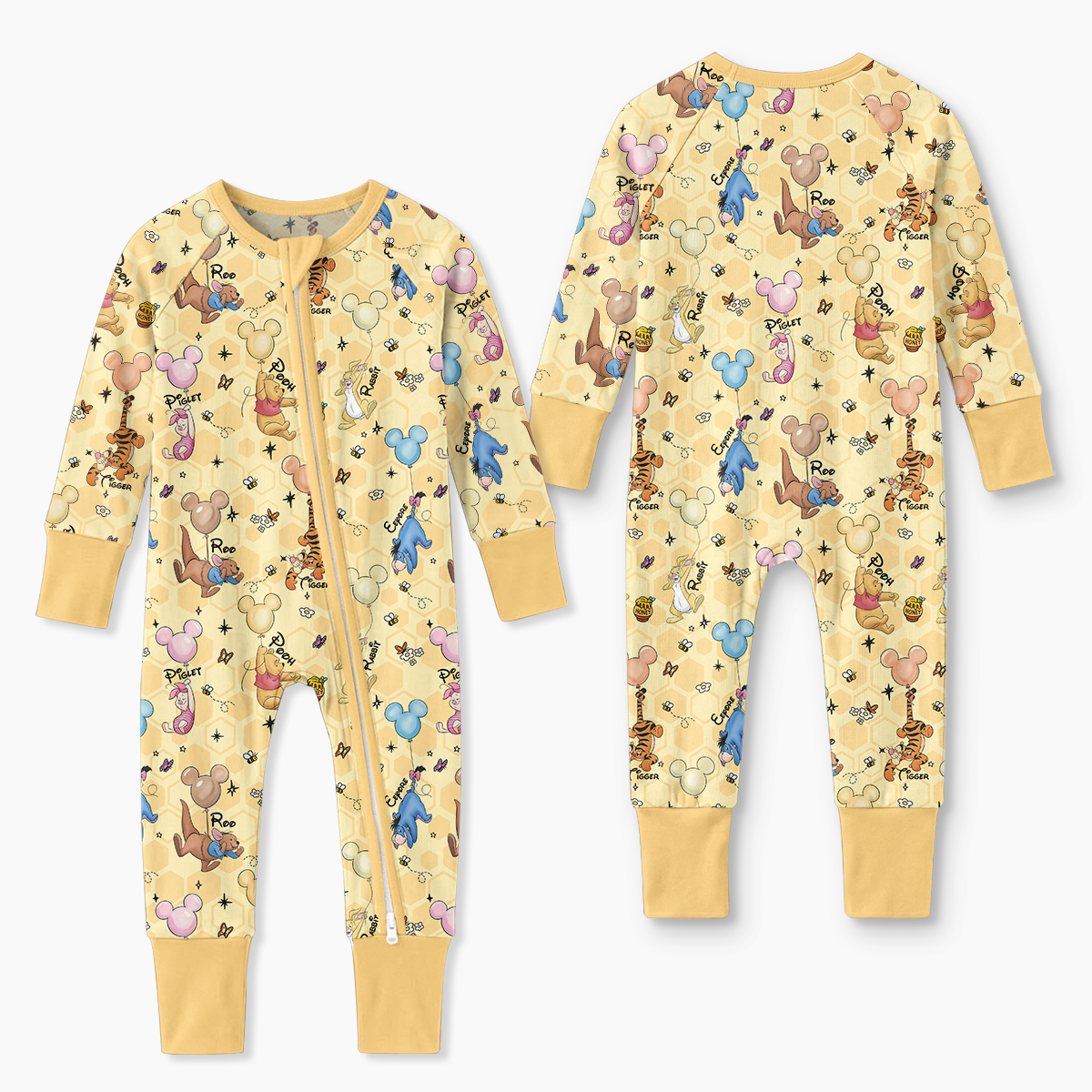 Baloons Bear and Friends Bamboo Convertible Zippy