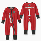 Georgia Bulldogs Football! Inspired Bamboo Convertible Zippy For Kid