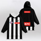 Collingwood Football Blanket Hoodie