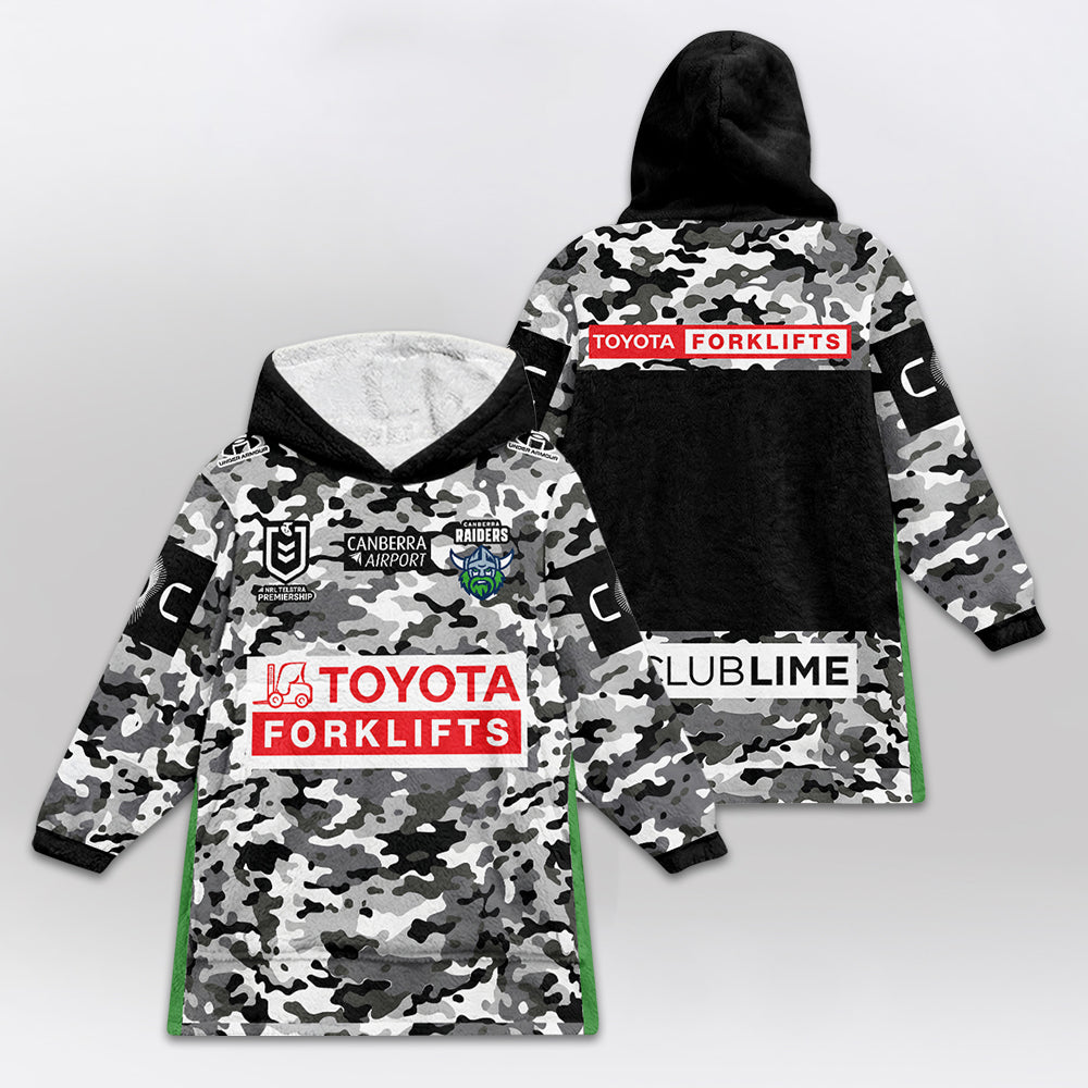 Canberra R Anzac 2026 Blanket Hoodie
