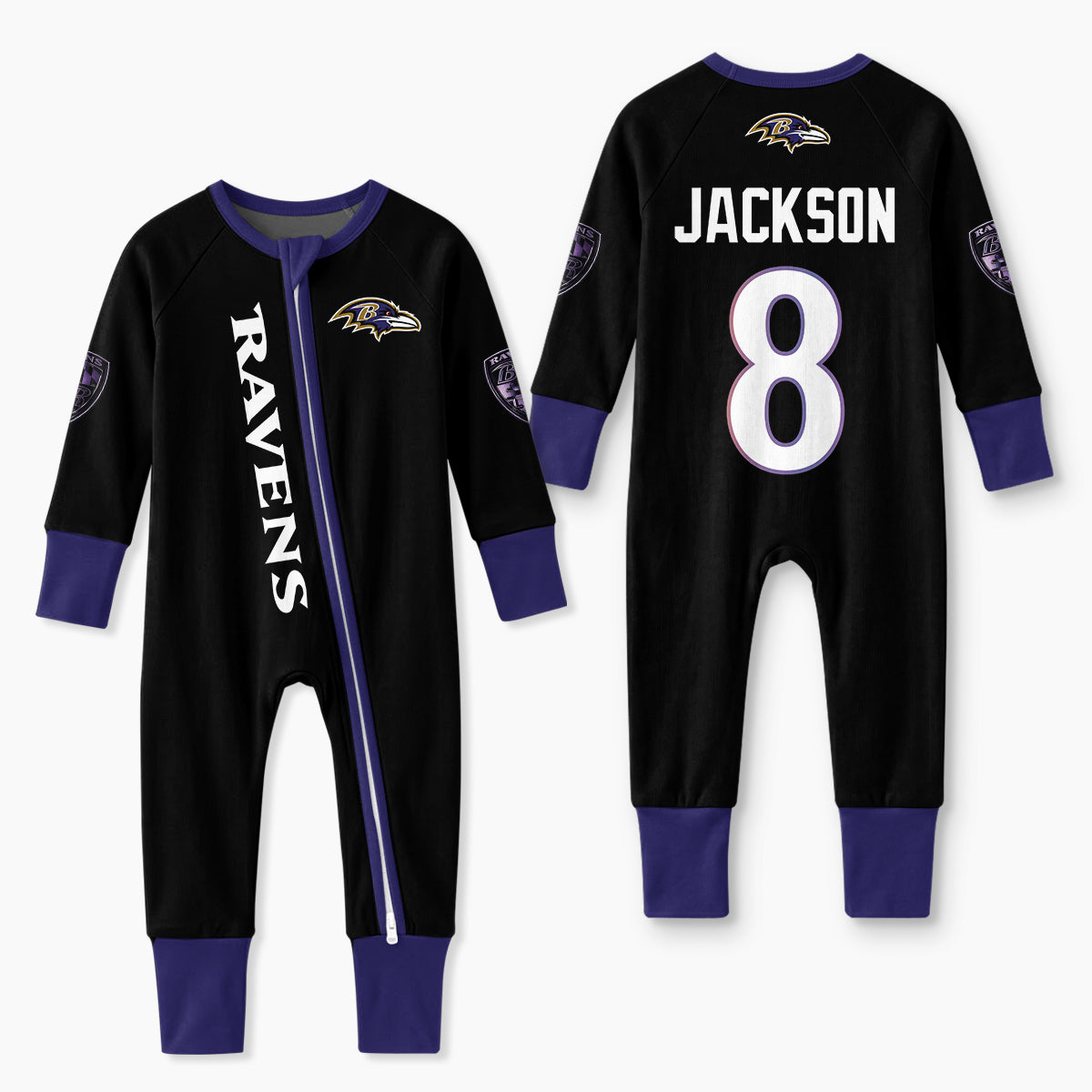Baltimore RV Football JS 8! Inspired Bamboo Convertible Zippy